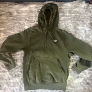 Nike Olive Green Hoodie